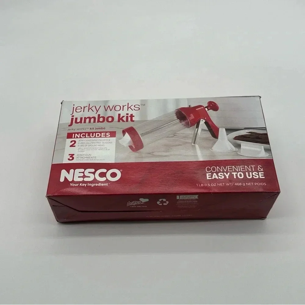 Nesco Jumbo Jerky Gun Beef Jerky Gun BJX-5‎ - New Open Box